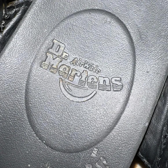 Doc Martens Black & White Platform Sandal - Picture 7 of 8